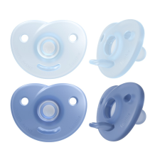 Philips Avent SCF099/21 Soothie szilikon játszócumi 0-6hó, 2db, kék cumi
