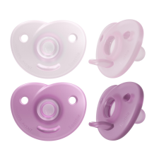 Philips Avent SCF099/21 Soothie szilikon játszócumi 0-6hó, 2db, rózsaszín cumi