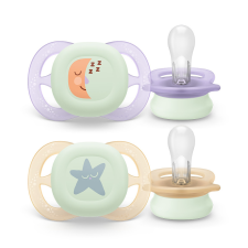 Philips Avent Ultra Start Éjszakai Játszócumi Lányoknak 0-2 Hónapos 2db (SCF075/07) cumi