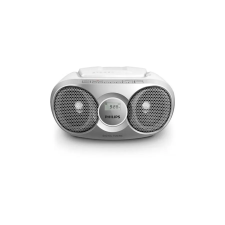 Philips AZ215S/12 CD-S RÁDIÓ hordozható cd és kazettás rádió hangszóróval