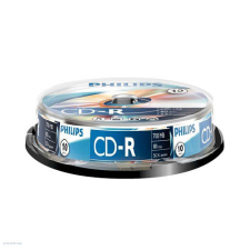 Philips CD-R Philips írható 52x hengeres (10 db) írható és újraírható média