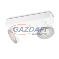 Philips CLOCKWORK 531723116 LED spotlámpa. 2x4.5W SELV 1000Lm, fehér világítás