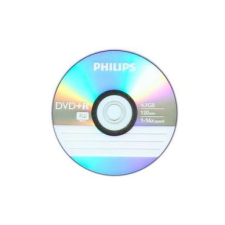Philips DVD+R 4.7GB 16X DVD lemez slim tokos (+r4716xs) írható és újraírható média