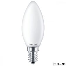 Philips E14 LED fényforrás, 6,5W, 2700K melegfehér, 806 lm, Classic, 8718699762698 izzó