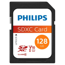 Philips FM12SD55B/00 memóriakártya 128 GB SDXC UHS-I Class 10 memóriakártya