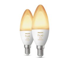 Philips Hue E14 4W White Ambiance 2db szett led fényforrás Philips 8719514356733 izzó