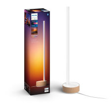 Philips Hue Gradient Signe asztali lámpa tölgy világítás