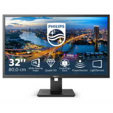Philips IPS monitor 31.5" 325B1L, 2560x1440, 16:9, 250cd/m2, 4ms, DisplayPort/2xHDMI/5xUSB, hangszóró monitor