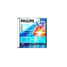 Philips ÍRHATÓ CD PHILIPS 700MB 52X SLIM TOK írható és újraírható média