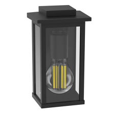 Philips Kerti LED lámpa Homlokzati fali lámpa MIRTH E27 IP44 Lámpás Fekete PHILIPS kültéri világítás