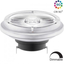 Philips LED lámpa , 12V DC , AR111 , G53 , 11 Watt , 40° , meleg fehér , 2700K , dimmelhető , Philips világítás