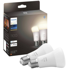 Philips Lighting Hue LED fényforrás White E27 Melegfehér 2db (871951428919200) (871951428919200) izzó
