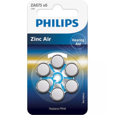 Philips Minicells hallókészülék elem PR44 (ZA675B6A/00) (ZA675B6A/00) gombelem