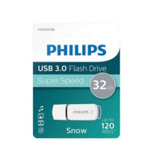 Philips Pendrive USB 3.0 32GB Snow Edition fehér-szürke pendrive