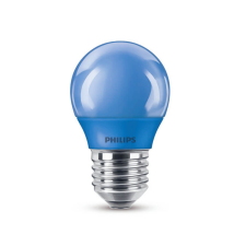 Philips Philips P45 E27 LED kisgömb fényforrás, 3.1W=15W, kék, 220-240V izzó