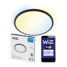 Philips Plafon LED Lampa Sufitowa Natynkowa 16W CCT Czarny Okrągły SMART WiFi WiZ világítás