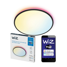 Philips Plafon LED Lampa Sufitowa Natynkowa 21W BIAŁY + RGB Czarny SMART WiFi WiZ világítás