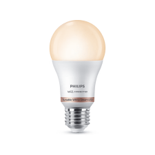 Philips Smart LED WIZ okos izzó E27, 8W, 806lm, szabályozható fehér (929002383521) izzó