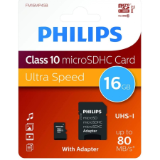 Philips Standard 16GB MicroSDHC 10 MB/s PH669074 memóriakártya
