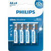  PHILIPS ULTRA ALKALINE AA 4db CERUZA ELEM