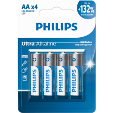  PHILIPS ULTRA ALKALINE AA 4db CERUZA ELEM ceruzaelem