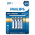  PHILIPS ULTRA ALKALINE AAA 4db MICRO ELEM