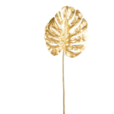  Philo levél ág arany 68cm dekorációs kellék