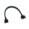  Phobya SATA belső meghajtó kábel 30cm - fekete