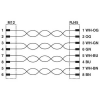 Phoenix Contact 1440591 Érzékelő-/működtető csatlakozóvezeték 0.50 m Pólusszám: 8 1 db (1440591)