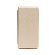 PHONEMAX Oldalra nyíló mágneses telefontok ívelt sarkokkal Samsung Galaxy A34 5G arany tok és táska