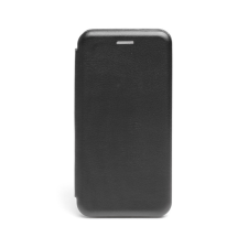 PHONEMAX Smart Diva oldalra nyíló telefontok ívelt sarkokkal iPhone 15 6.1 colos fekete tok és táska