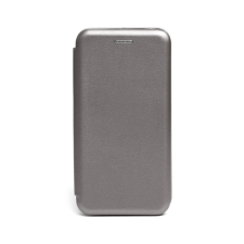 PHONEMAX Smart Diva oldalra nyíló telefontok ívelt sarkokkal iPhone 15 6.1 colos grafit tok és táska