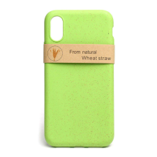 PHONEMAX Természetes alapanyagú telefontok iPhone XS Max Zerowaste zöld tok és táska
