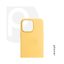 Phoner Apple iPhone 11 Pro Max szilikon tok, sárga tok és táska