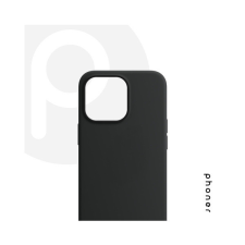 Phoner Apple iPhone 12 Pro szilikon tok, fekete tok és táska