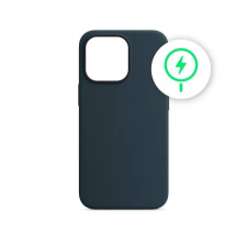 Phoner Apple iPhone 13 Pro Magsafe szilikon tok kék (71752) tok és táska