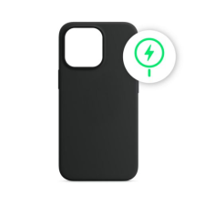 Phoner Apple iPhone 14 Plus Magsafe szilikon tok fekete (71760) (PH71760) tok és táska
