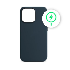Phoner Apple iPhone 14 Plus Magsafe szilikon tok kék (71761) (PH71761) tok és táska