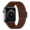 Phoner Dew Apple Watch csatos fonott szövet szíj, 38/40/41mm, barna