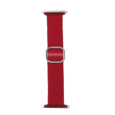 Phoner Hook Apple Watch csatos fonott szövet szíj, 38/40/41mm, piros okosóra kellék
