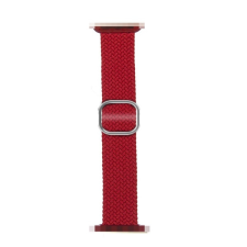 Phoner Hook Apple Watch csatos fonott szövet szíj, 49/45/44/42mm, piros okosóra kellék