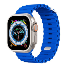Phoner River Apple Watch 41/40/38 mm szilikon szíj, királykék okosóra kellék