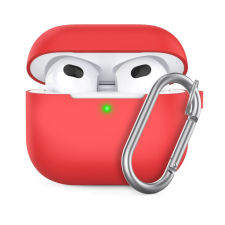 Phoner Simple Apple Airpods 3 tok - Piros audió kellék