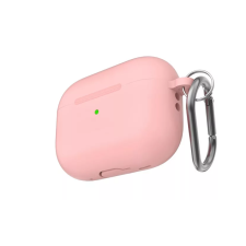 Phoner Simple Apple Airpods Pro 2 Szilikon tok - Rózsaszín audió kellék
