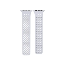  Phoner Spike Apple Watch szilikon szíj, 38/40/41mm, felhőszürke okosóra kellék