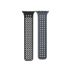  Phoner Spike Apple Watch szilikon szíj, 49/45/44/42mm, fekete/szürke