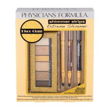 Physicians Formula Shimmer Strips Extreme Shimmer Kit, SzemhéjPúder paletta 3,4 g + Szemceruza Eyeliner Pencil & Smudger 3 x 0,6 g kozmetikai ajándékcsomag