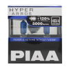 PIAA Hyper Arros 5000K HB3/HB4, +120% ragyogó fehér fény, 5000K színhőmérséklet, 2 db