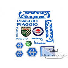 PIAGGIO MATRICA KLT. VESPA KÉK információs címke
