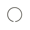 PIAGGIO (OEM) PIAGGIO 110007 biztosítógyűrű PIAGGIO (OEM) Motor alkatrészek Dugattyúk és alkatrészei Dugattyúcsapszeg rögzítők (zégerek)